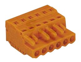 231-303/026-000 - 3 Pole Pluggable Female Connector Socket, Cage Clamp, 2.5mm2, 5.08mm Pitch