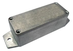 G102MF - IP65 Die Cast Aluminium Enclosure with Flange, 30x36x90mm