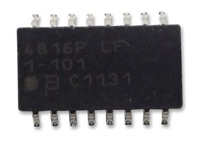 4816P-T01-472LF - Fixed Network Resistor, 4K7, Isolated, 8 Resistors, SOIC, Gull Wing, ± 2%