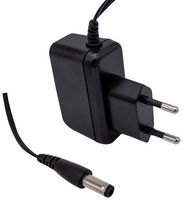 SW4305D - 6V, 1A, Euro 2 Pin, Plug In Power Supply, 2.5mm Plug