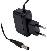 SW4312-F - 12V, 500mA, Euro 2 Pin, Plug In Power Supply, 2.1mm Plug
