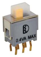 MC5SED1S105M2RES - Slide Switch, DPDT, On-None-On, PCB