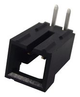 70553-0001 - 2.54mm Pitch SL Header, Low Profile, Single Row, Right Angle, 3.05mm Pocket, Shrouded, 2 Way