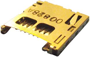502570-0893 - 1.1mm Pitch microSD Memory Card Connector, Normal Mount SMT, Push-Push Type