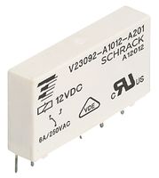 V23092A1012A301 - Slimline PCB Power Relay, SPDT, 12V DC, 6A