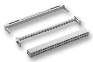 89126-0103 - IDC Connector, With Strain Relief, IDC Socket, Female, 2.54 mm, 2 Row, 26 Contacts, Cable Mount