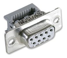 8337-6009 - D Sub Connector, DB37, Standard, Socket, 8300, 37 Contacts, DC, IDC / IDT