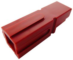 BMC1LM-RED - Single Housing Modular Power Connector, 80A to 120A, Red  (No Contacts Supplied)