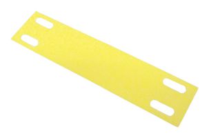 2075096 - Tie On Cable Label, Printable Plate, Yellow, 88mm x 22mm, 10 Sheets