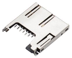 693071010811 - Connector, MicroSD, SMT, Right Angle, 8 Way