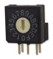 MCRV3AF-16R-V-B - Rotary Encoder, Vertical, 16 Position, 3x3 Pins