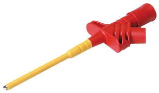 972309101 - 20A Red 4mm Hook Clip Test Probe