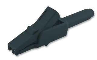 973889100 - 15A 4mm MA 260 SH Insulated Crocodile Clip - Black