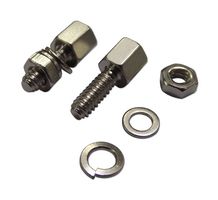 DH-023L2F - Screwlock, 19.3mm 4-40UNC, 1.9mm Nut, 2 Pack