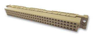 09 03 264 6824 - DIN 41612 Connector, 64 Contacts, Socket, 2.54mm, 2 Row, a + c