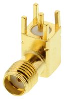73100-0114 - RF / Coaxial Connector, SMA Coaxial, Right Angle Jack, Through Hole Right Angle, 50 ohm