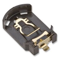 S8421-45R. - 2032 Button Cell Holder, Top Entry Surface Mount