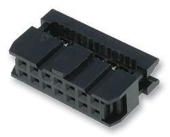 T812120A100CEU - Socket, IDC, 2.54mm, 20 Way