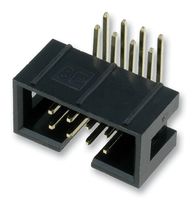 T821108A1R100CEU - Header, Right Angle, 2.54mm, 8 Way