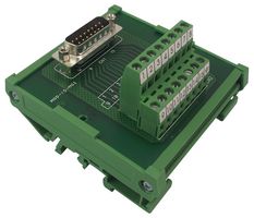 MOD-25-M - Terminal Block Interface, D Sub 25 Way Plug to Screw Terminals