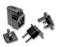 SW4149-E - International USB Charger, 5V DC 1A Output