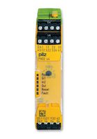 751104 - DIN Rail Safety Relay Module, 3PST-NO, 24V DC, 6A, Spring Clamp