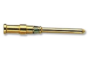 09 15 000 6126 - Heavy Duty Connector Contact, Han D, Pin, 14 AWG, Crimp, 10A, Copper