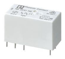 2961192 - PCB Single Power Relay, DPDT, Non Latching, 24V DC, 8A