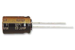 EEUFC1H221 - Electrolytic Capacitor, 220 uF, 50 V, +/- 20%, Radial Leaded, 3000 hours @ 105°C, Polar