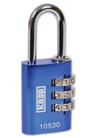 K10530BLUD - Aluminium 3-Digit Combination Padlock 30mm Blue