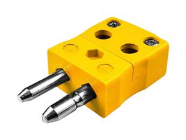 AS-K-MQ - Type K Thermocouple Plug, Standard, ANSI, Quick Wire