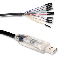C232HD-DDHSP-0 - Cable, USB to UART, 0.25A/3.3V Output, 0.18m