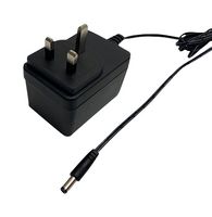 77DB-10-09 - AC/AC UK Plugtop Power Supply, 9V AC, 1.1A, 10W