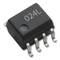 ACPL-024L-000E - Optocoupler, Digital Output, 2 Channel, 3.75kV, 5 Mbaud, SOIC, 8 Pins