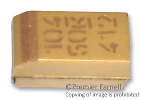 T491A105K020AT - Surface Mount Tantalum Capacitor, 1 µF, 20 V, 9 ohm, A