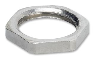 SACC-E-MU-M16 - Nut, Hex, M16, Brass, Nickel Plated