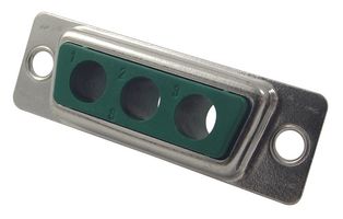 172704-0032 - 3 Way D Sub Connector Housing Socket, 172704 Series, Steel Body