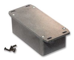 1590BSFL - IP54 Die Cast Aluminium Instrument Enclosure with Flanged Lid - 112x60x38mm