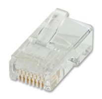12.01.1087 - Modular RJ45 Plug, Cat5e, UTP, 8P8C, Unshielded - 10 Pack
