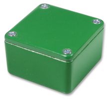 RTM5001/11-GRN - IP54 Green Die Cast Aluminium Project Enclosure - 50x50x31mm