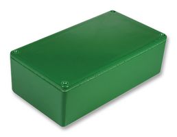 RTM5005/15-GRN - IP54 Green Die Cast Aluminium Project Enclosure - 152x82x50mm