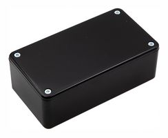 BIM2004/14-BLK/BLK - Black ABS Enclosure - 120x65x40mm