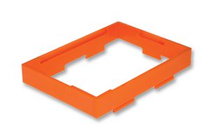 CBRPP-MSB-ORG - PiFace MicroStack Raspberry Pi Case Stackable Booster - Orange