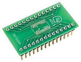 LCQT-TSSOP28 - 28-TSSOP to 28-DIP Small Outline IC Prototyping Adaptor