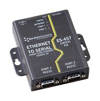 ES-457 - 2-Port RS232 PoE Ethernet to Serial Adaptor