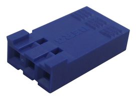 65240-003LF - 3 Way Dubox Crimp to Wire Receptacle Housing, 2.54mm Pitch