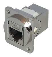 SGACK2SDSPM - Shielded Cat6a Through Coupler, 8P8C Female to Female