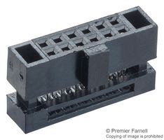 M50-3300642 - IDC Connector, Polarised, IDC Socket, Female, 1.27mm, 2 Row, 12 Contacts