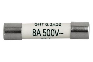 8020.5021 - Cartridge Fuse, Time Delay, 6.3mm x 32mm, 500V, 10A
