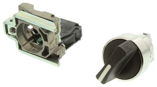 XB4BD21 - 2 Position Selector Switch, 1NO, 120V AC, 6A